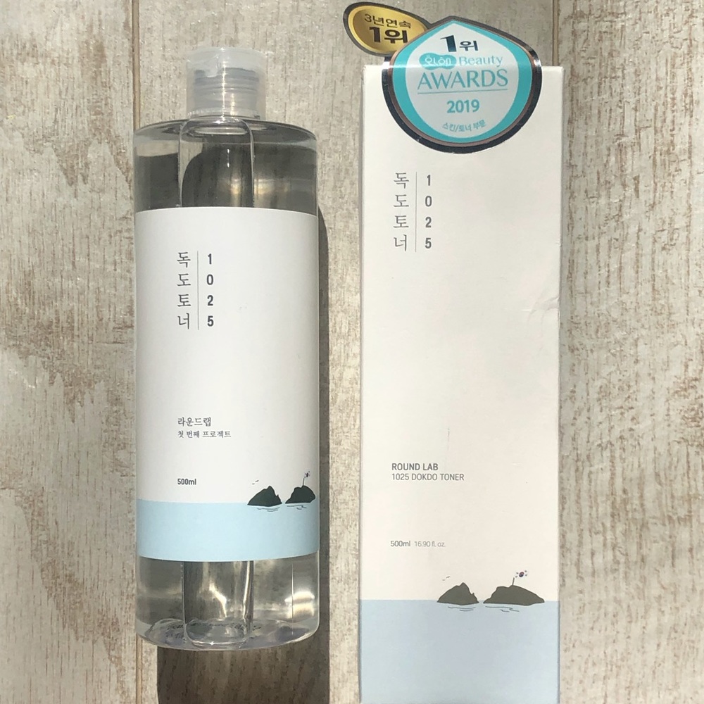 ROUND LAB 1025 Dokdo Toner 16.9 oz / 500ml JUMBO